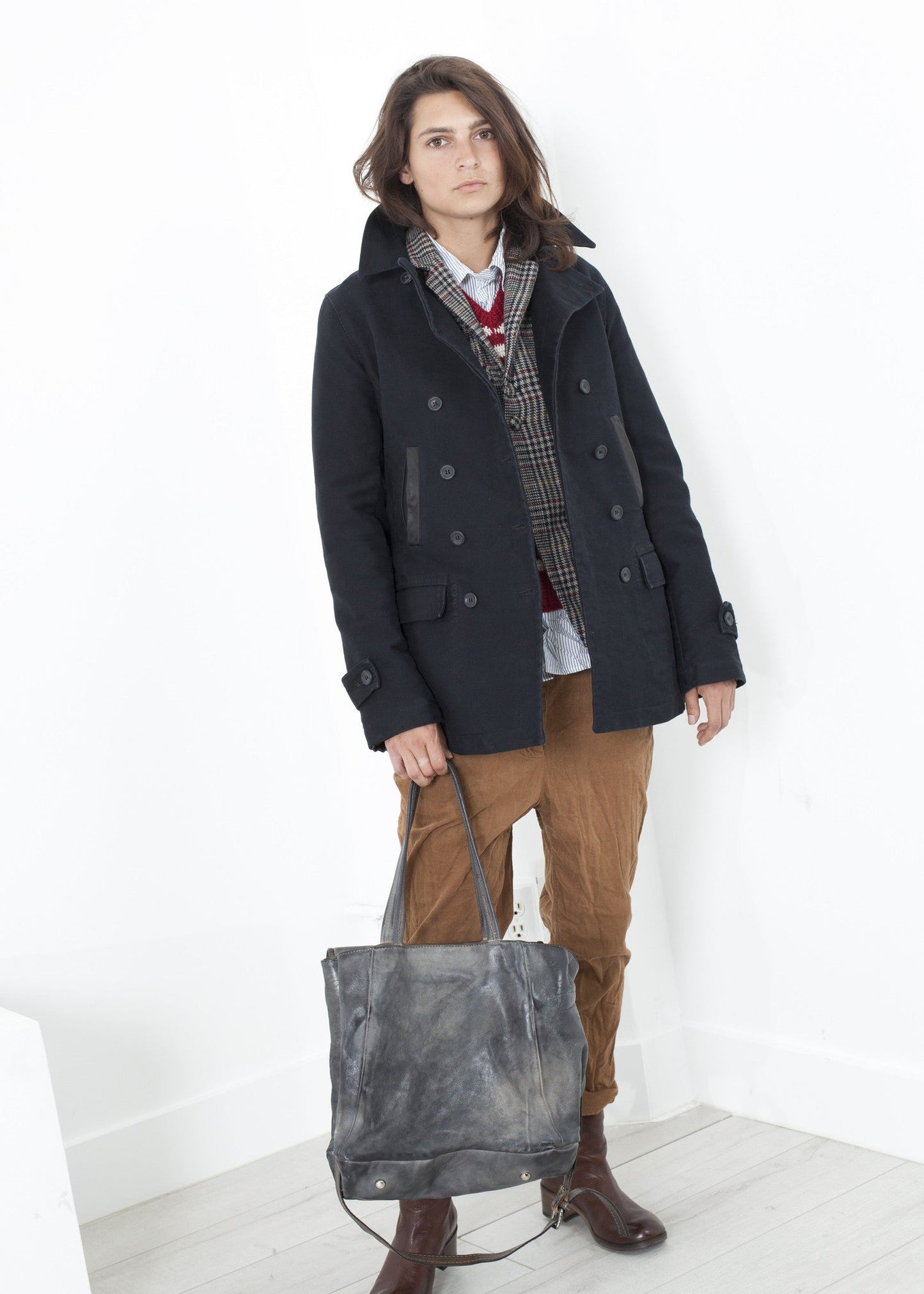 Manteau Zola en noir