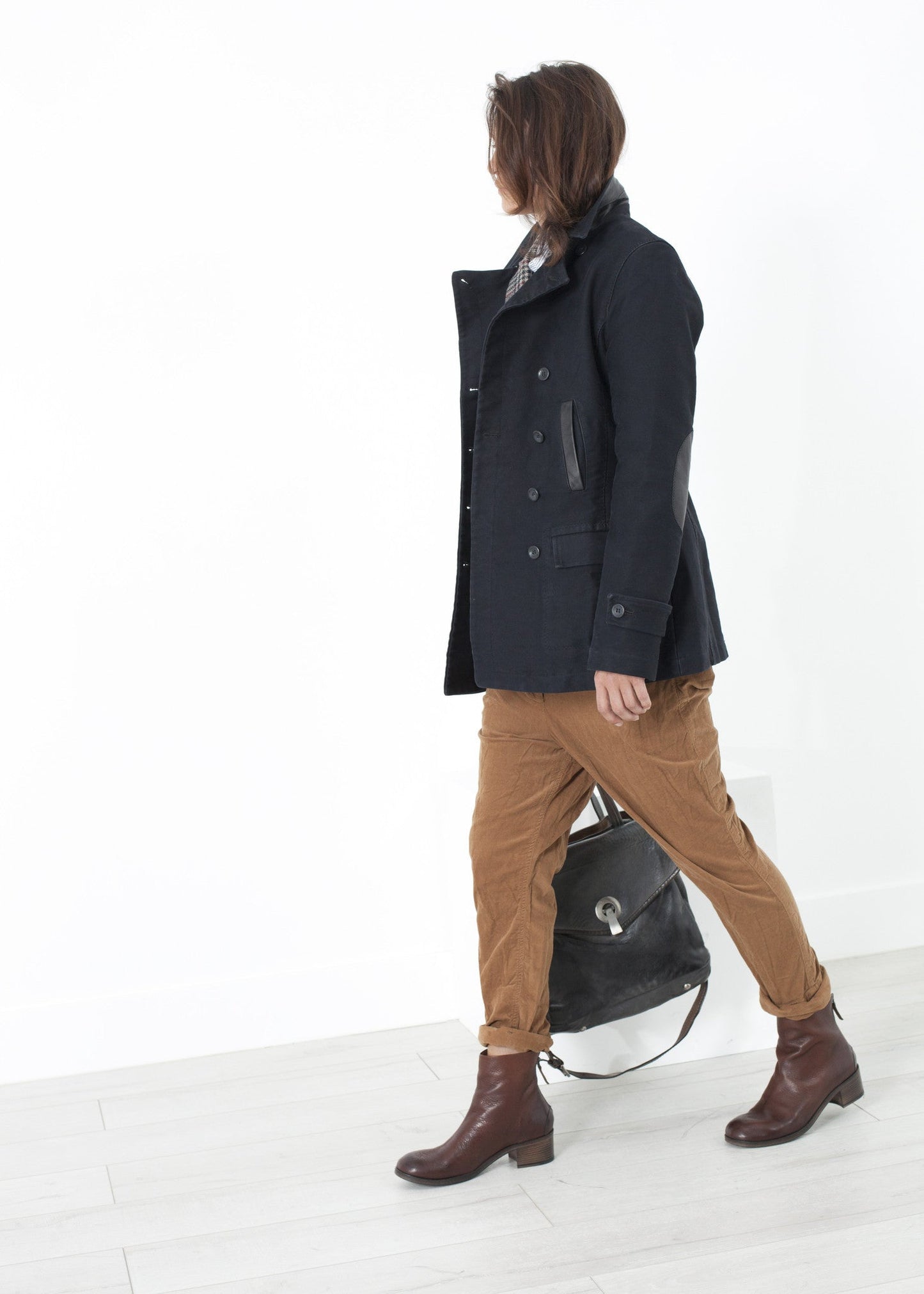 Manteau Zola en noir