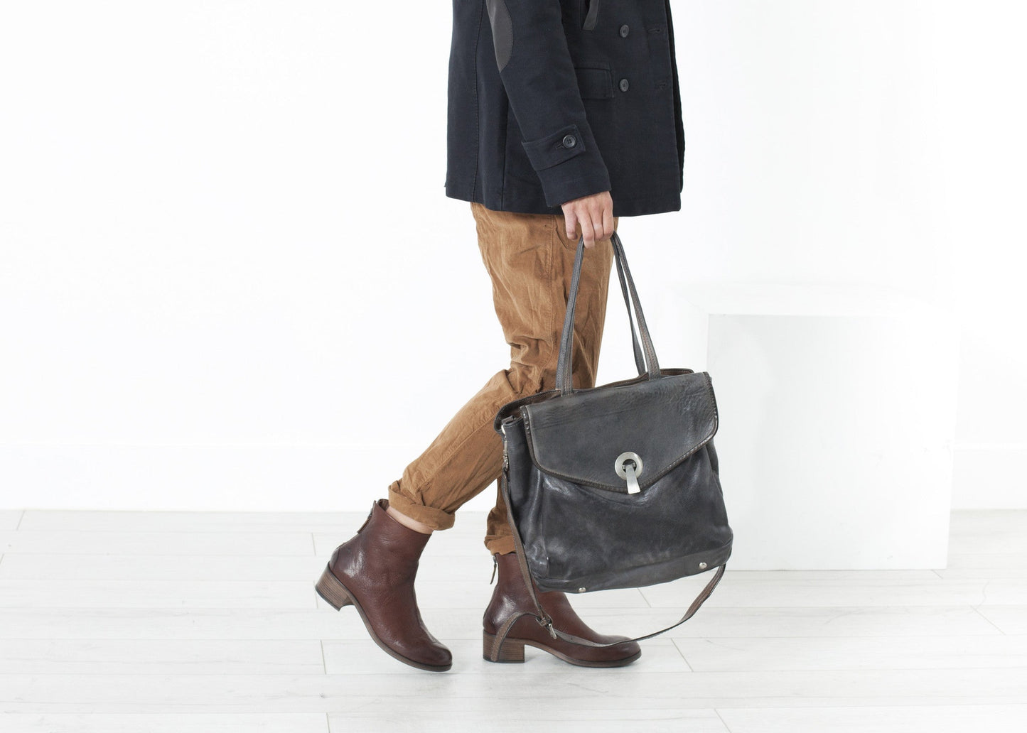 Manteau Zola en noir