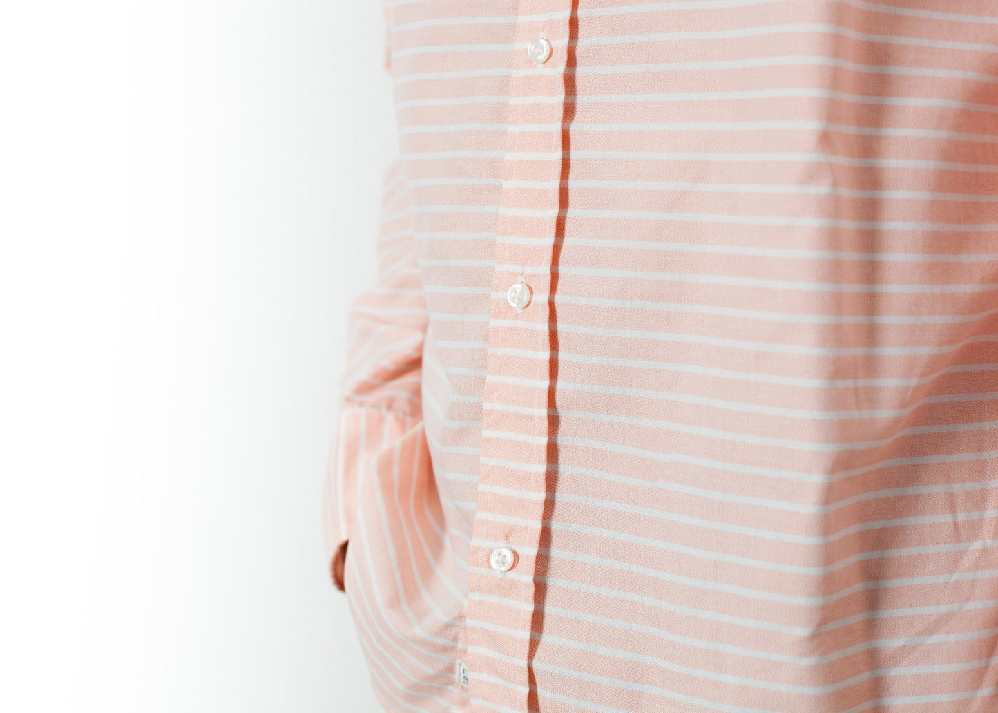 Chemise Paul à rayures sorbet