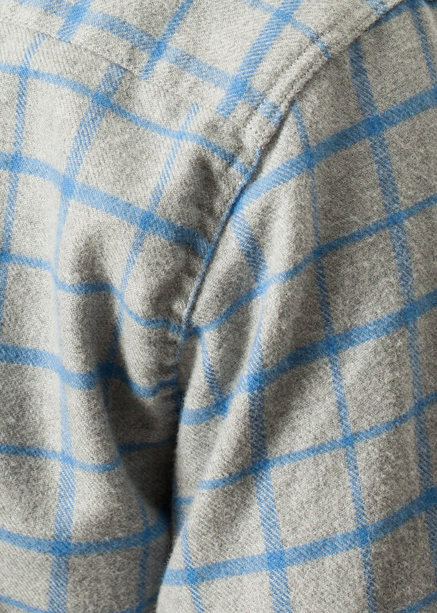 Chemise Paul en flanelle grise