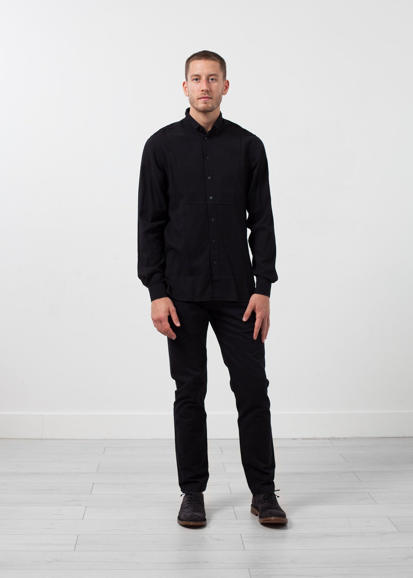 Chemise de smoking décontractée