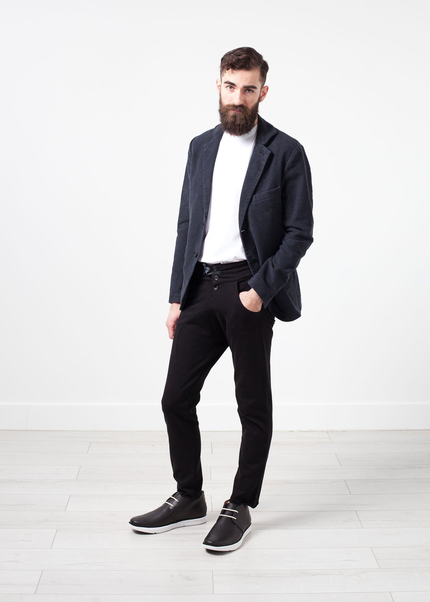Blazer en coton brossé Zepo