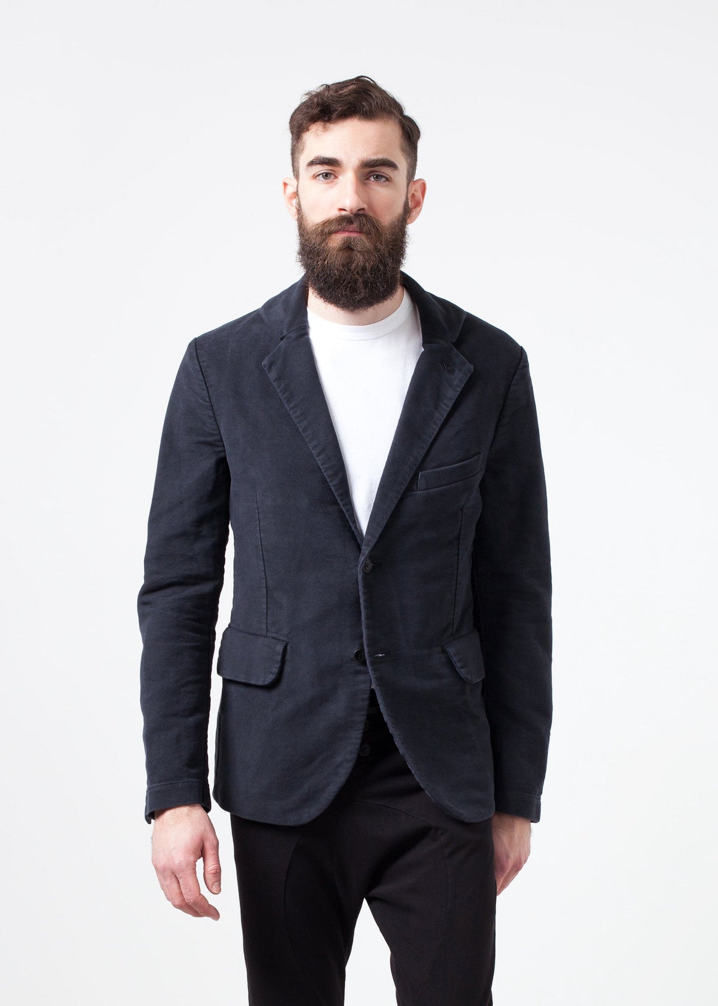 Blazer en coton brossé Zepo