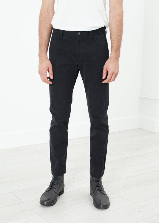 Chino pour homme en noir
