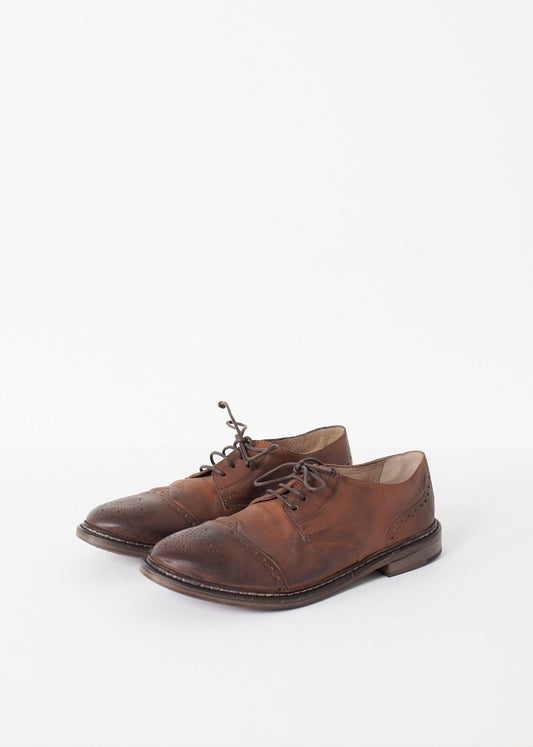 Oxford marron en marron