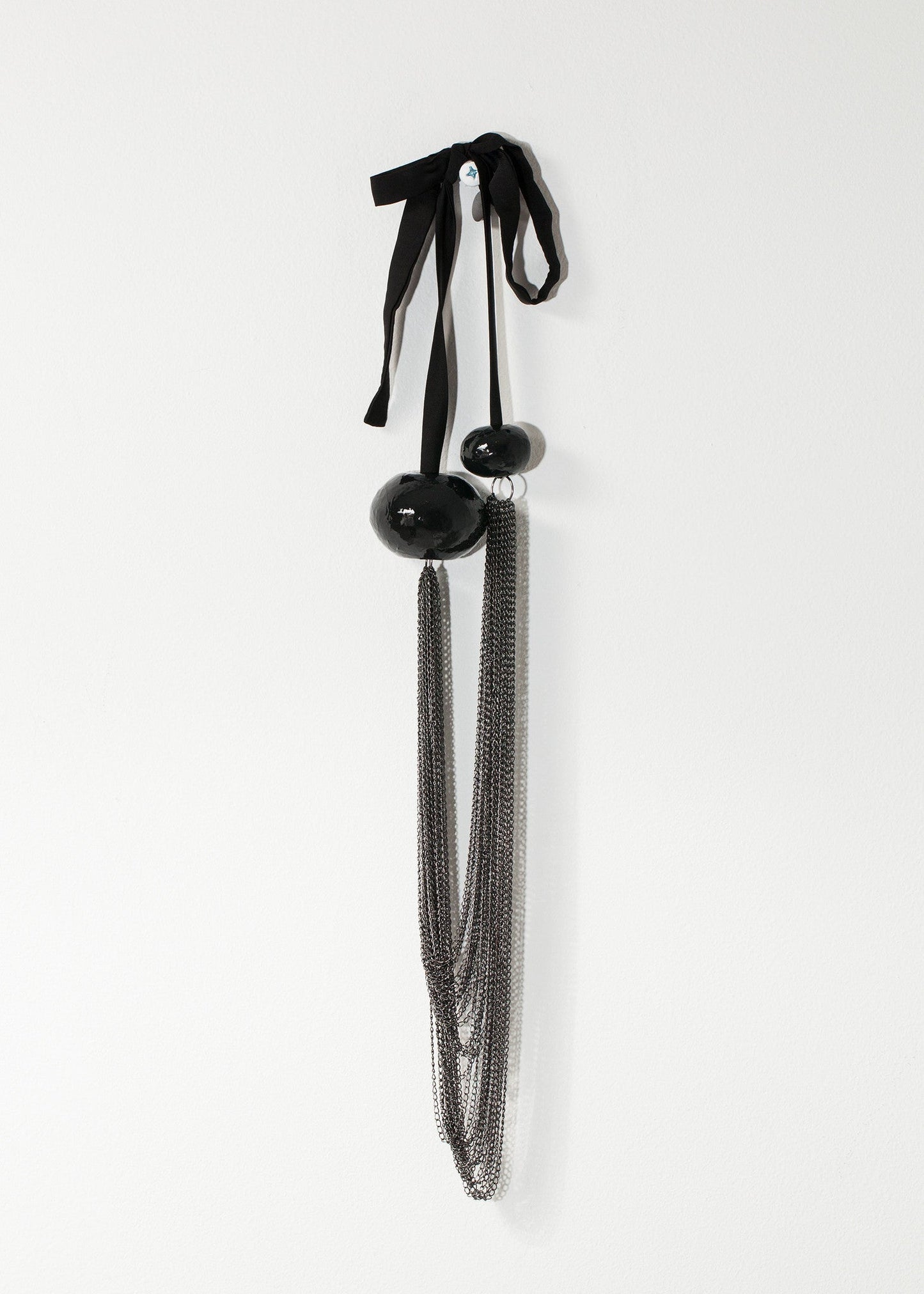 Collier Cascade en noir